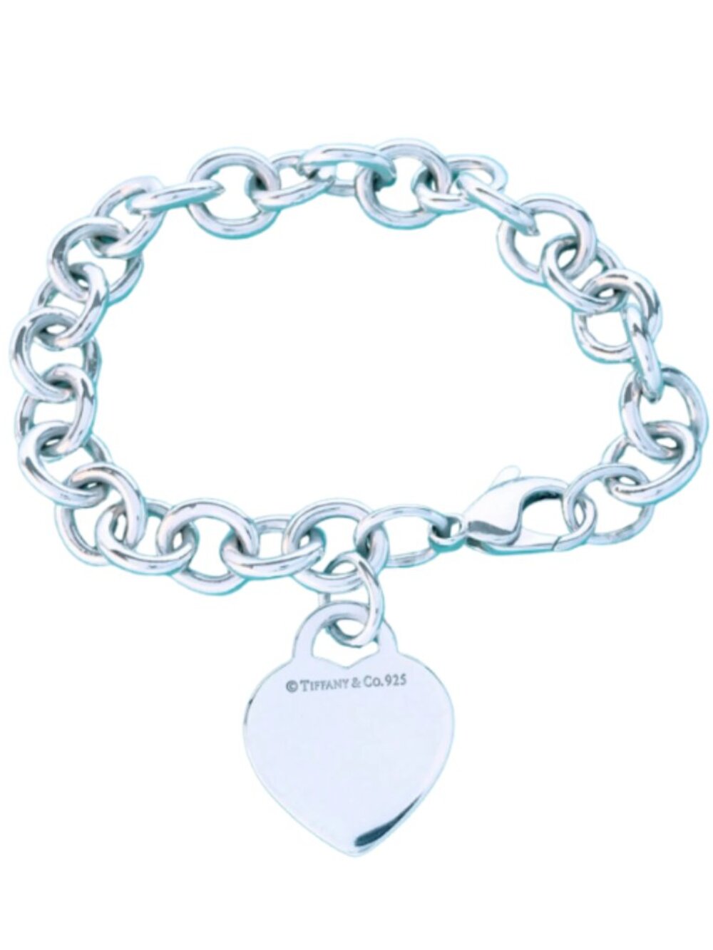 Tiffany & Co. Heart Chain Link Bracelet